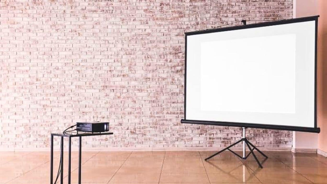 How To Mount A Projector Screen Without Drilling