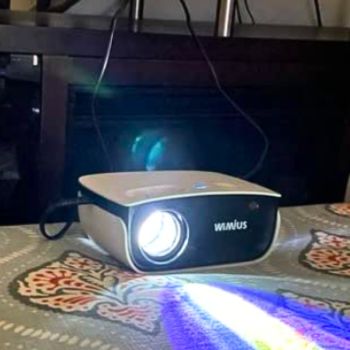 WiMiUS Mini Projector with WiFi and Bluetooth