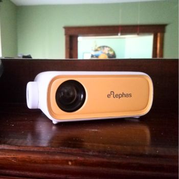 Mini Projector, ELEPHAS Portable Projector for iPhone
