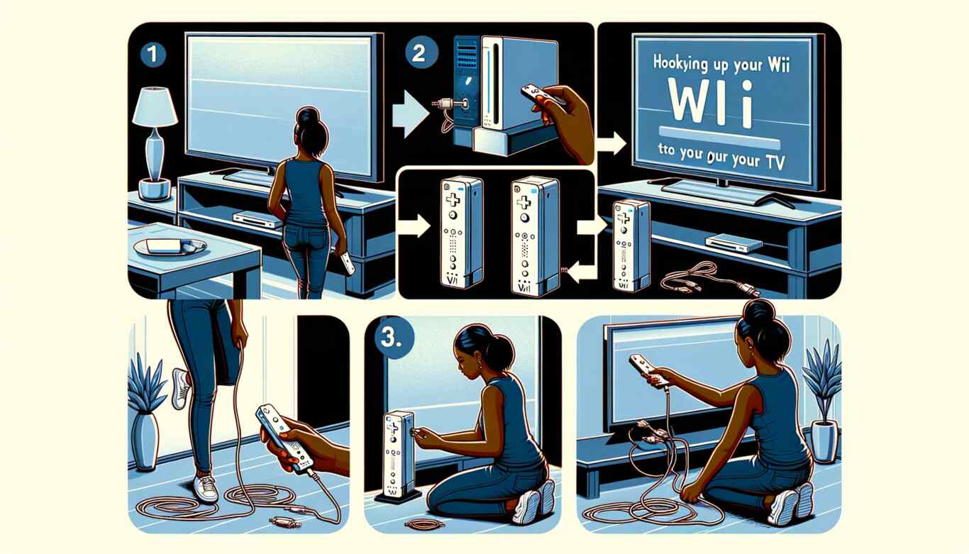 How to connect Wii to TV